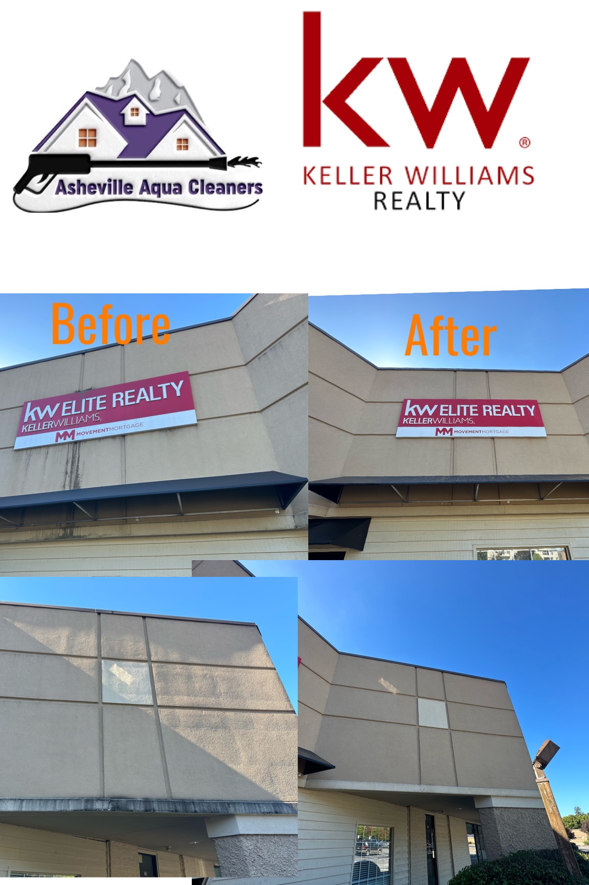 Keller Williams Commercial Pressure Washing in Asheville, NC